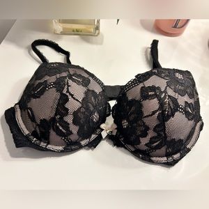 Body By Victoria Lace Push Up Bra